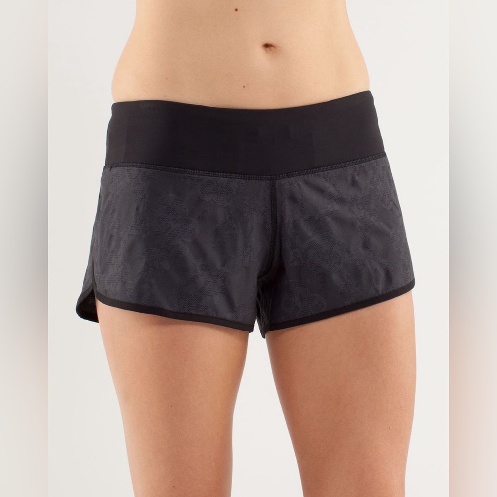 Pre-owned Lululemon Run: Ultra Short II *Jacquard